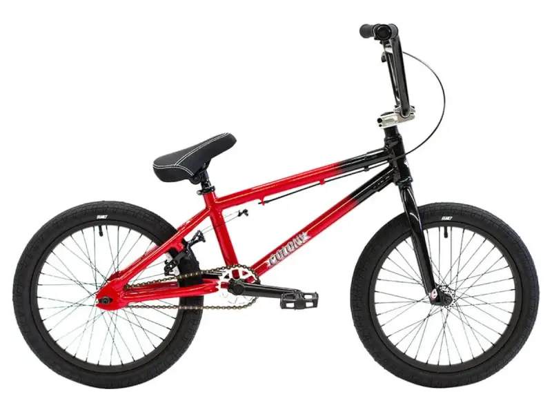 Colony "Horizon 18" 2021 BMX Rad - 18 Zoll - Gloss Black / Red Fade