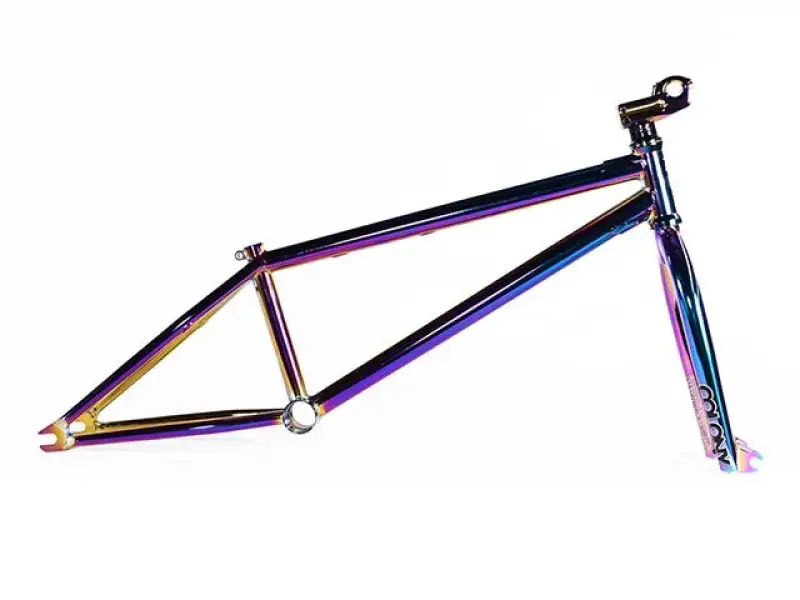 Colony "Miner V3" BMX Frame/Fork/Stem Set - Oil Slick