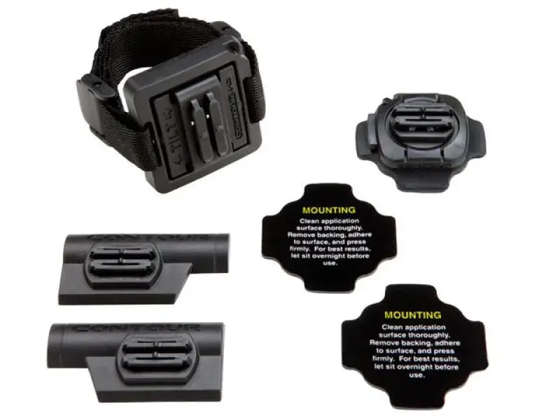 Contour "Helmet Mounts" Set