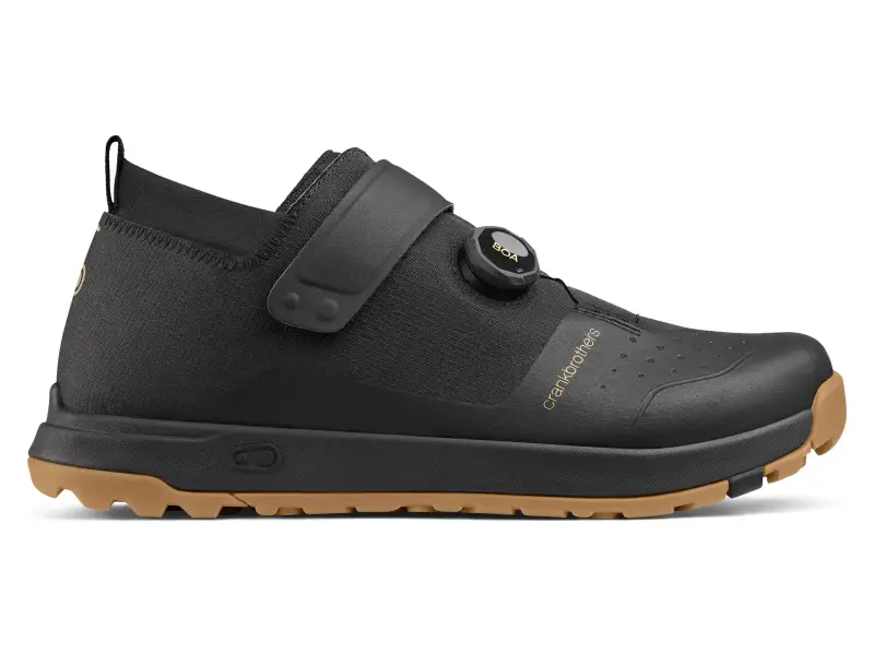 Crankbrothers "Mallet Trail BOA" MTB Schuhe - Black/Gold/Gum