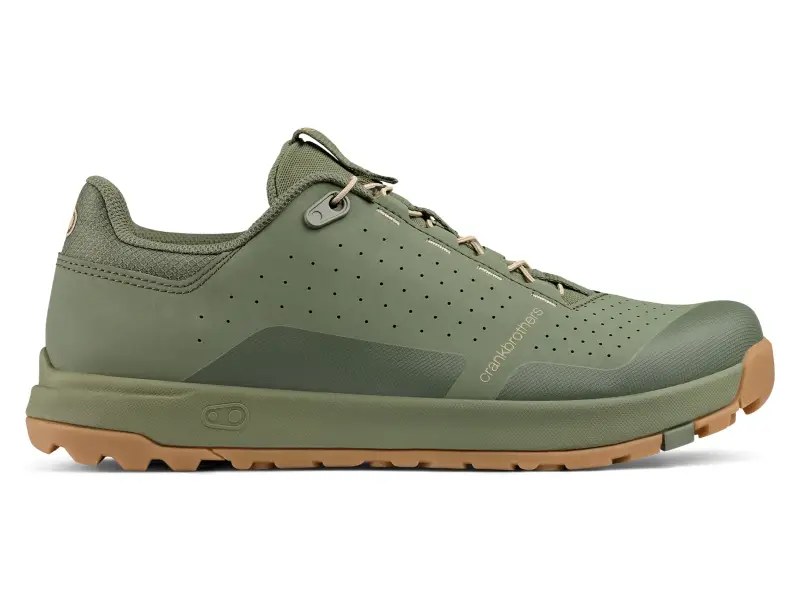 Crankbrothers "Mallet Trail Speedlace" MTB Schuhe - Green/Sand/Gum