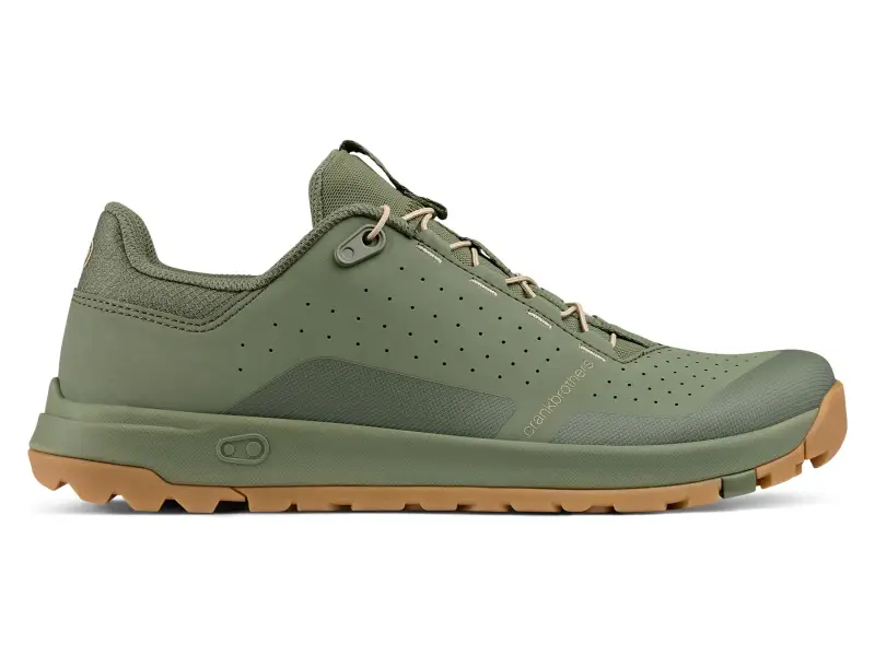 Crankbrothers "Stamp Trail Speedlace" MTB Schuhe - Green/Sand/Gum