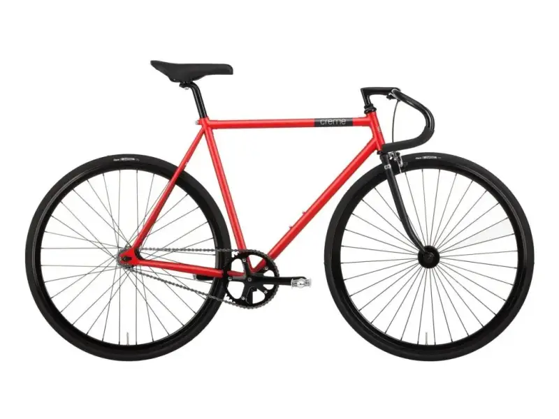 Creme Cycles "Vinyl Solo" 2015 Fixed Gear Bike - Infrared