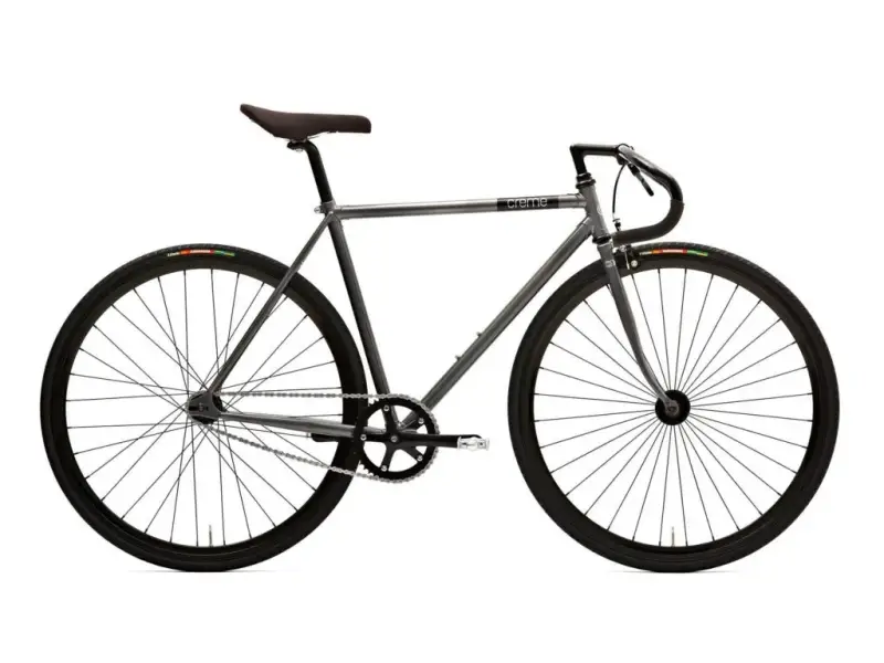 Creme Cycles "Vinyl Solo" 2015 Fixed Gear Rad - Silver