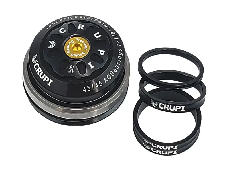 Crupi "Tapered Integrated" BMX Race Steuersatz - Tapered 1 1/8 - 1.5 Zoll