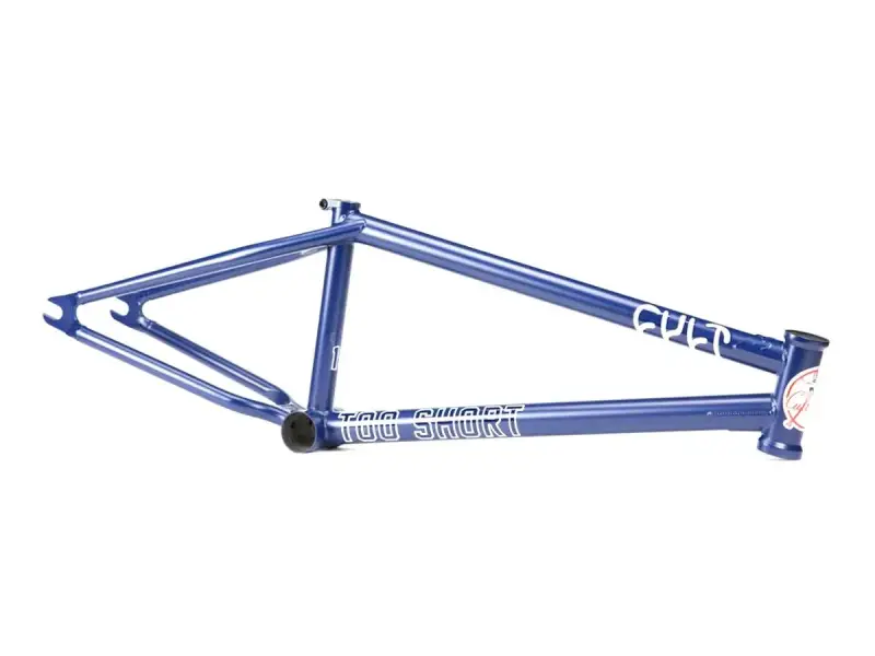 Cult "2 Short IC" 2020 BMX Rahmen - Brakeless - Anthony Panza Blue