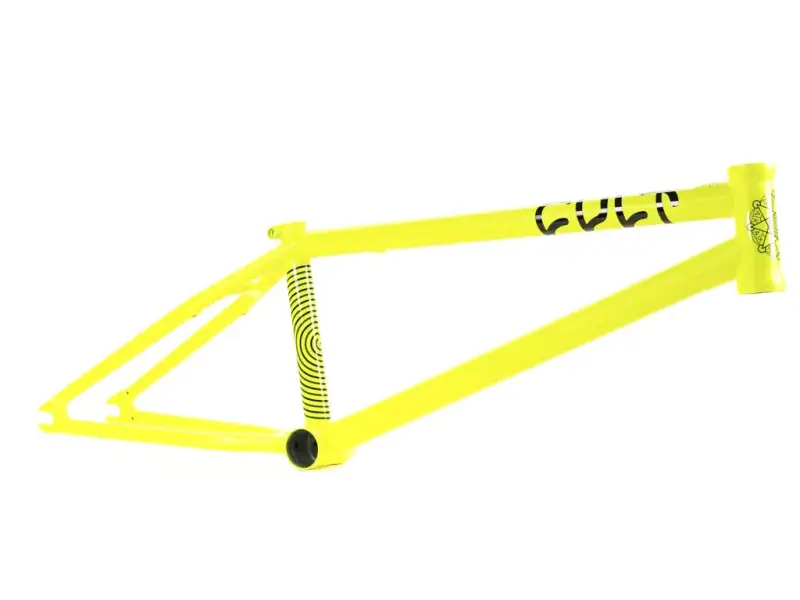 Cult "AK" 2015 BMX Frame - Neon Yellow