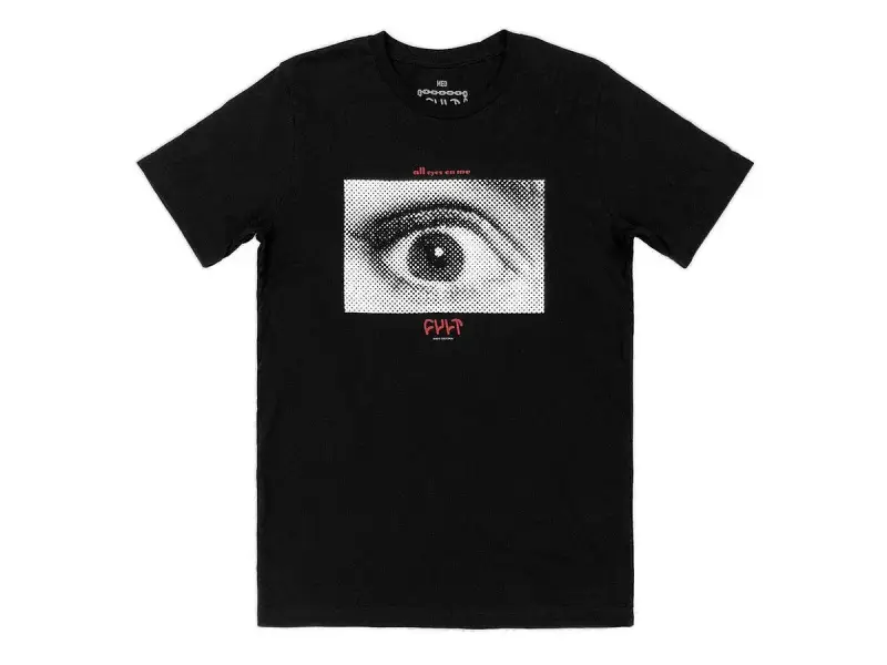 Cult "All Eyes" T-Shirt - Black