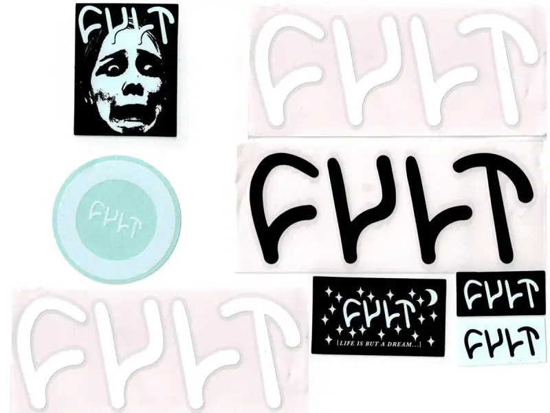 Cult "Assorted" Stickerset