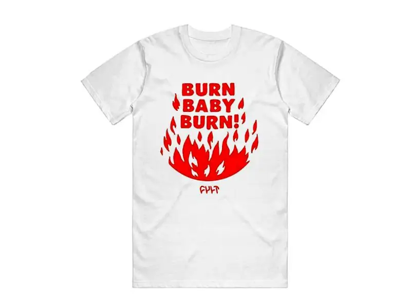 Cult "Baby Burn" T-Shirt - White