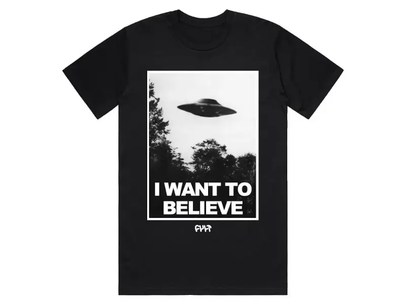 Cult "Believe" T-Shirt - Black