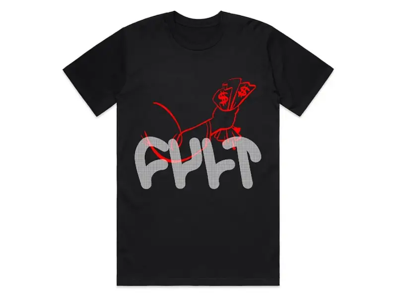 Cult "Cash Grab" T-Shirt - Black