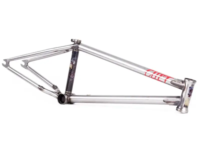 Cult "Corey Walsh" 2022 BMX Frame - Clear Raw