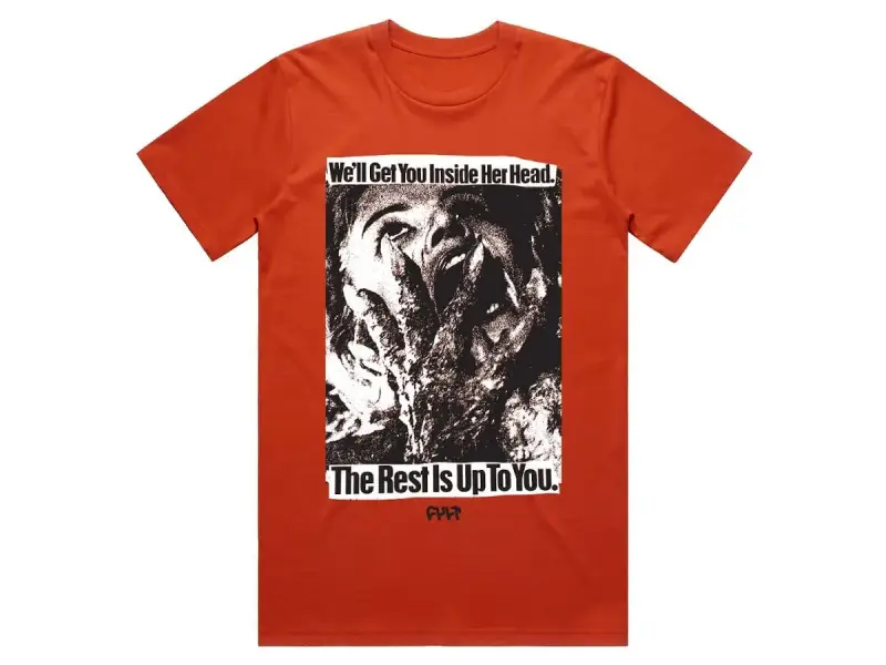 Cult "Inside Her Head" T-Shirt - Orange