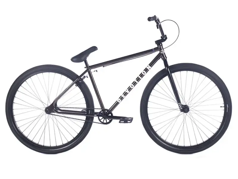Cult "Devotion 29" 2022 BMX Cruiser Rad - 29 Zoll - Black Chrome