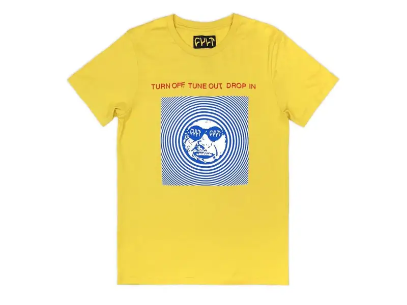 Cult "Drop In" T-Shirt - Yellow