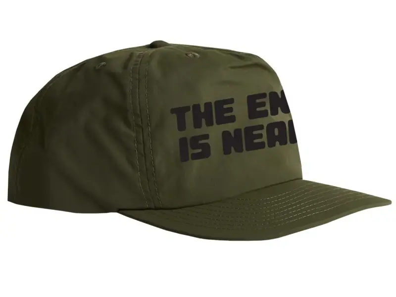 Cult  "End Is Near" Snapback Cap - Army Green