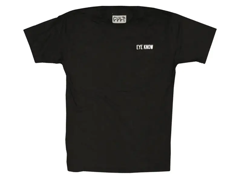 Cult "Eye Know Pocket" T-Shirt - Black