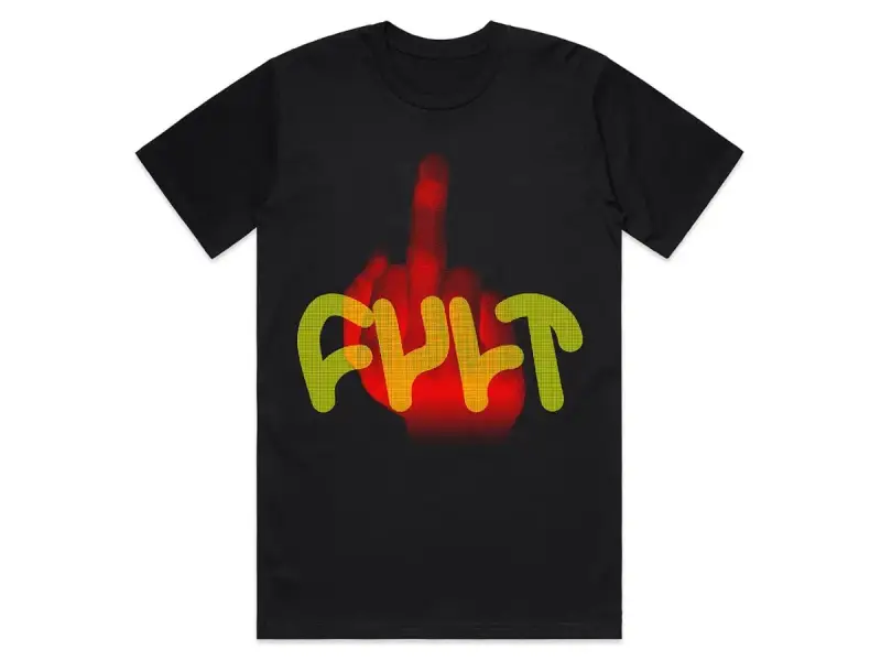 Cult "F-You" T-Shirt - Black