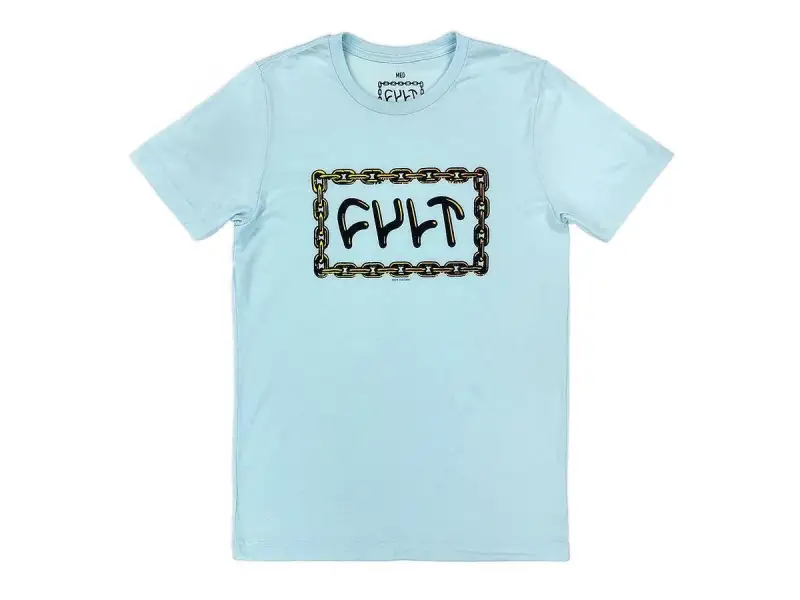 Cult "For Life" T-Shirt - Light Blue