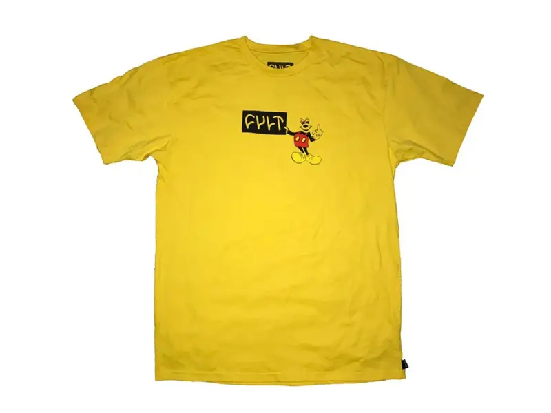 Cult "Hey You" T-Shirt - Yellow