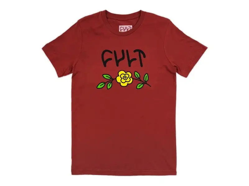 Cult "In Bloom" T-Shirt - Rost Red