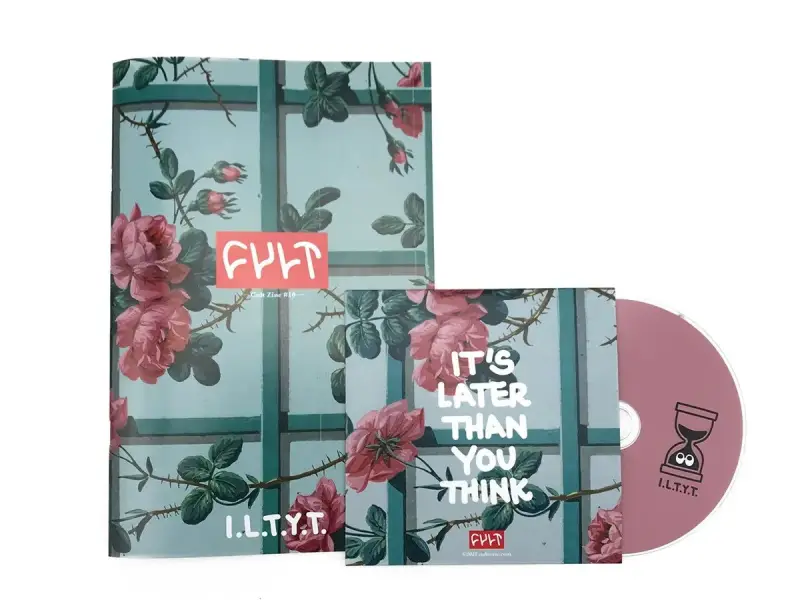Cult "It's Later Than You Think" DVD Video / Zine