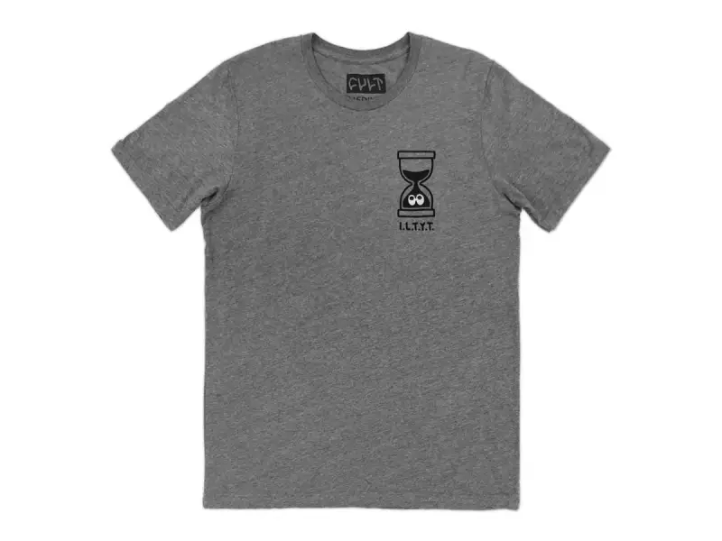 Cult "It's Later Than You Think" T-Shirt - Grey