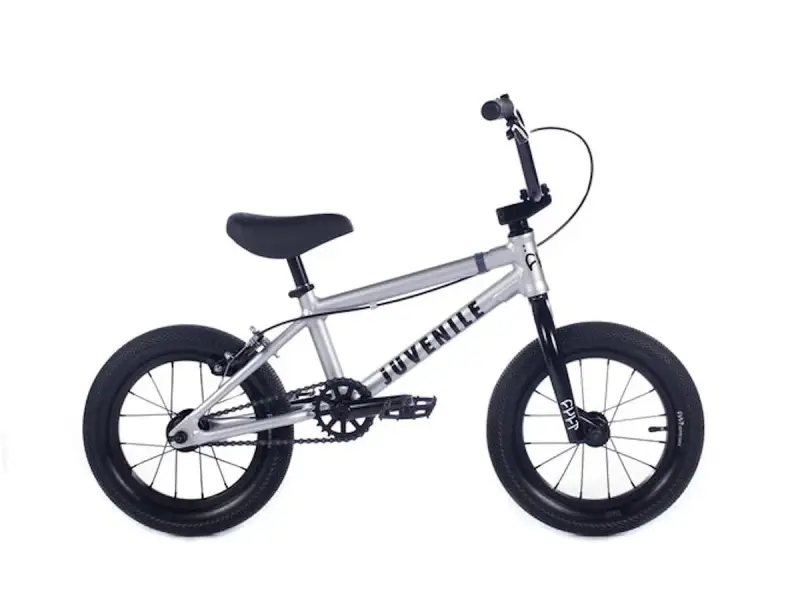 Cult "Juvenile 14" 2022 BMX Bike - 14 Inch - Silver