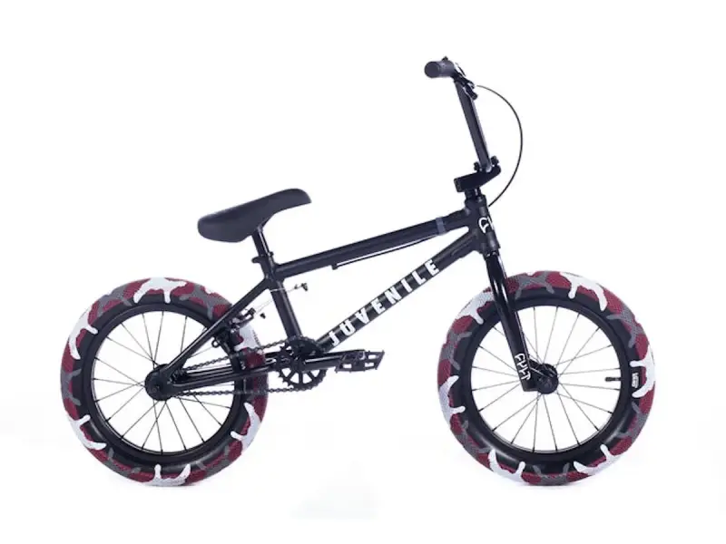 Cult "Juvenile 16" 2022 BMX Bike - 16 Inch - Black