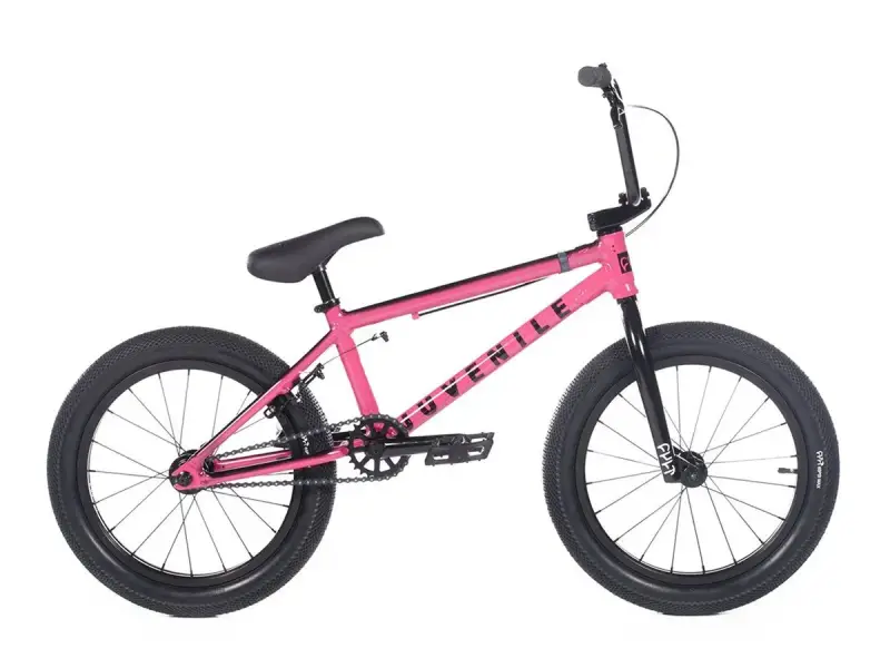 Cult "Juvenile 18" 2020 BMX Bike - 18 Inch - Pink/Black Fade