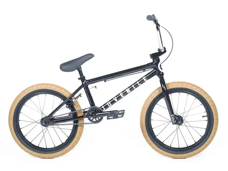 Cult "Juvenile" 2018 BMX Rad - 18 Zoll - Black/Gum