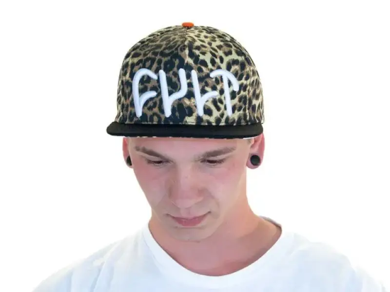 Cult "Leopard Snapback" Kappe