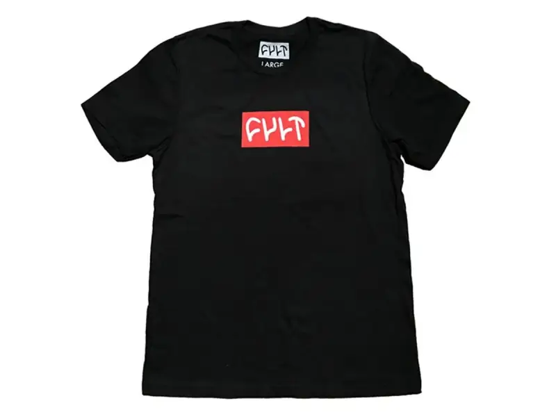 Cult "Logo 18" T-Shirt - Black/Red