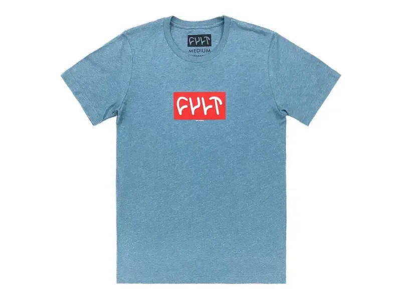 Cult "Logo 18" T-Shirt - Heather Slate