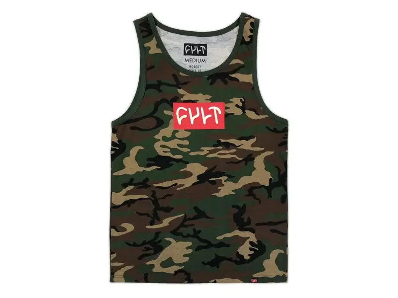 Cult "Logo 18" Tank Top - Camo