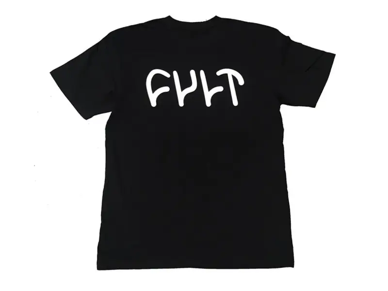 Cult "Logo" T-Shirt - Black