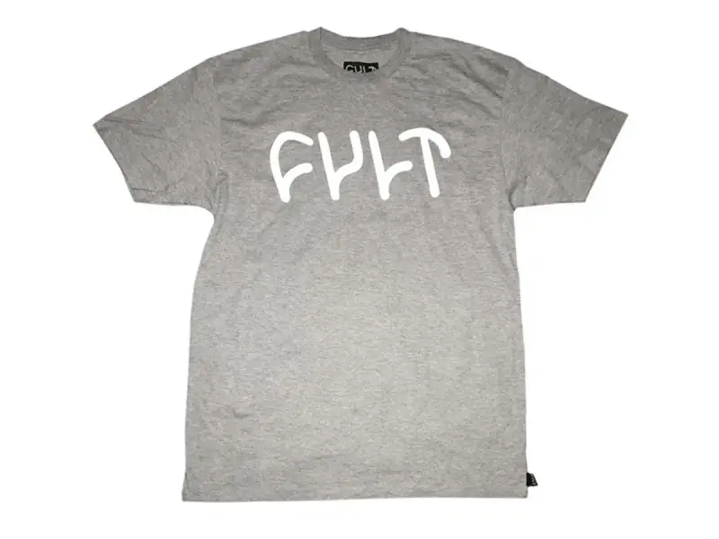 Cult "Logo" T-Shirt - Heather Grey
