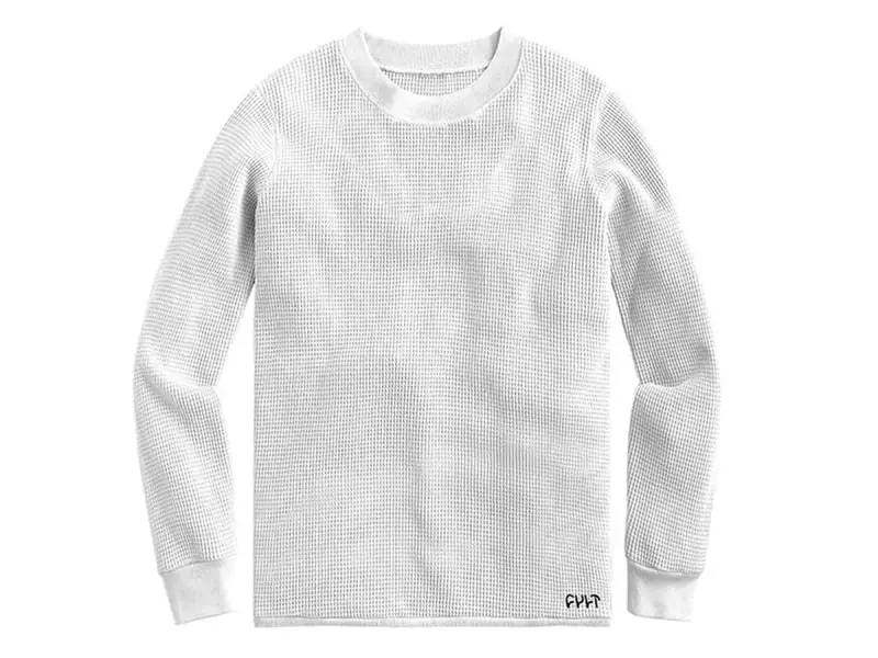 Cult "Logo Thermal" Longsleeve - White