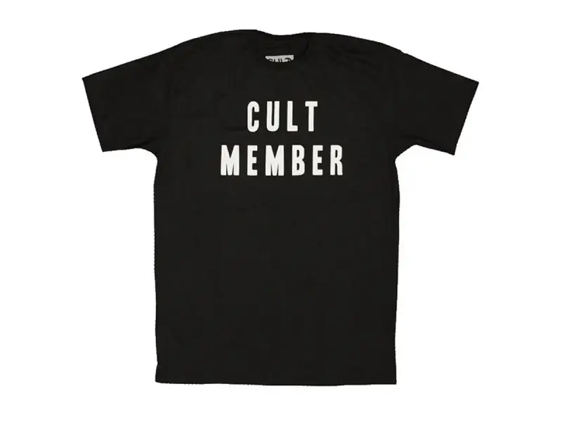 Cult "Member" T-Shirt - Black
