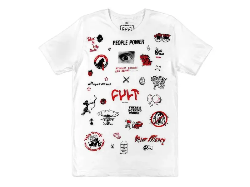 Cult "People Power" T-Shirt - White