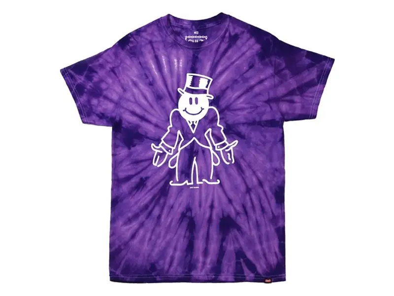 Cult "Richie" T-Shirt - Purple Tye Dye