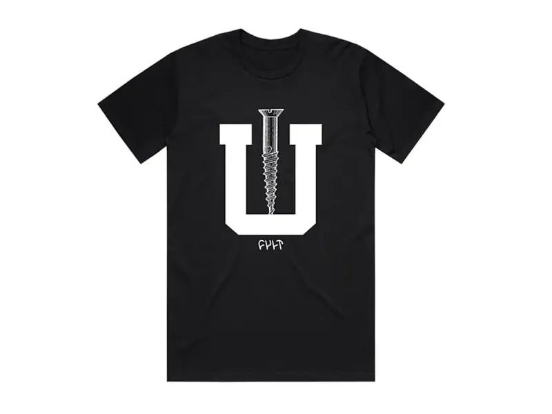 Cult "Screw" T-Shirt - Black