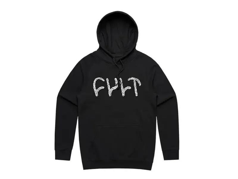 Cult "Scribble" Hooded Pullover - Black