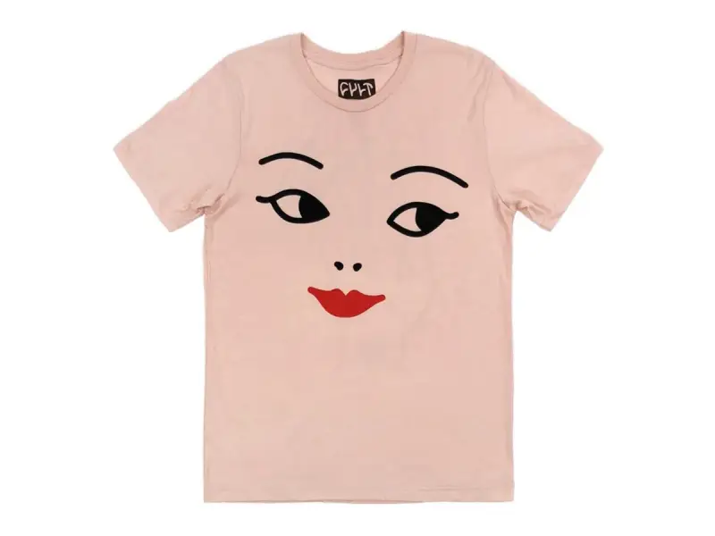 Cult "She's So Cold" T-Shirt - Peach