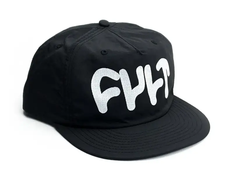 Cult  "Thick Logo" Snapback Cap - Black