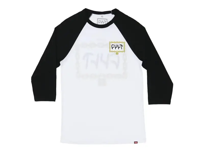 Cult "Throw Away The Key" 3/4 Longsleeve - White/Black