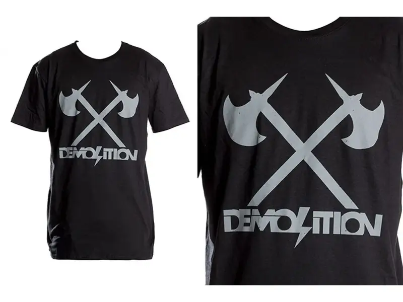 Demolition "Axes" T-Shirt - Black
