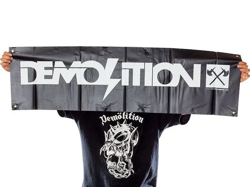 Demolition "Parts" Banner