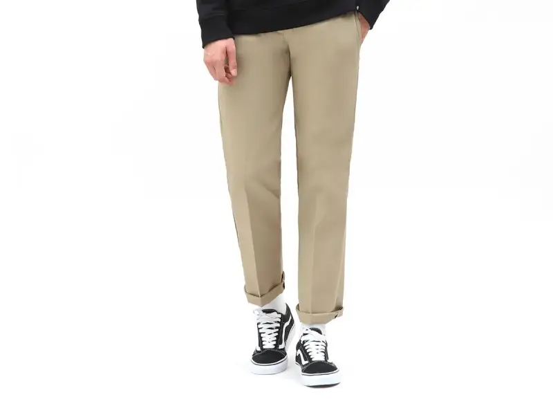 Dickies "873 Slim Straight Work" Pants - Khaki